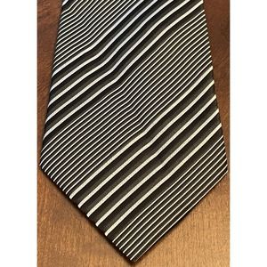 Successo Uomo By Phita Black Gray Polyester Men’s Neck Tie Made In China